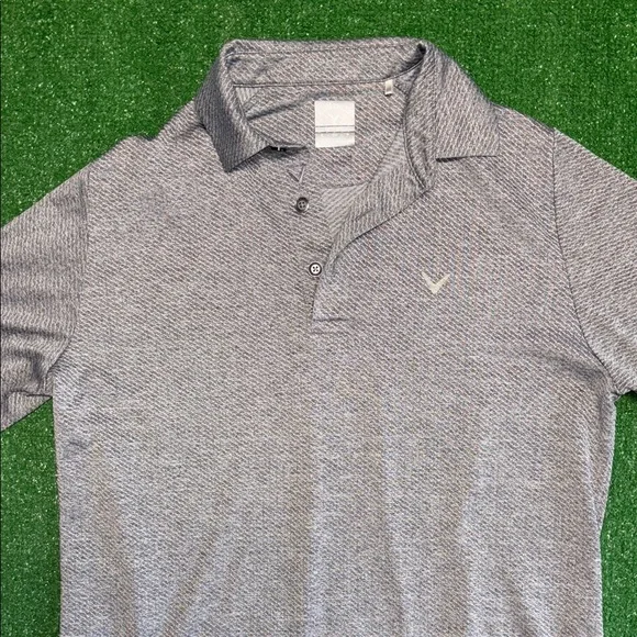 Callaway Men's Gray Polo Shirt - Picture 2 of 7